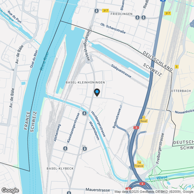 5.5-Zimmer Gartenwohnung - Nachhaltig. Autofrei. Mitten in Basel. - Karte