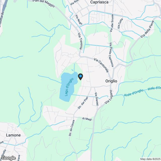 Duplex - Origlio - Karte