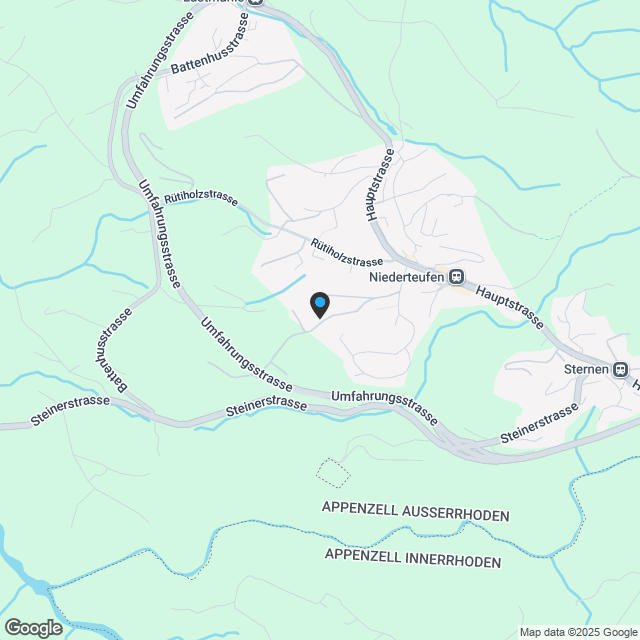 Etagenwohnung | 9052, Niederteufen - Karte