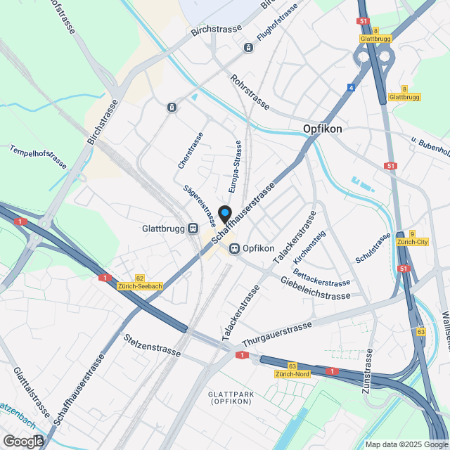 Investition und Zuhause - An der exklusivsten Lage in Glattbrugg/Opfikon. - Karte