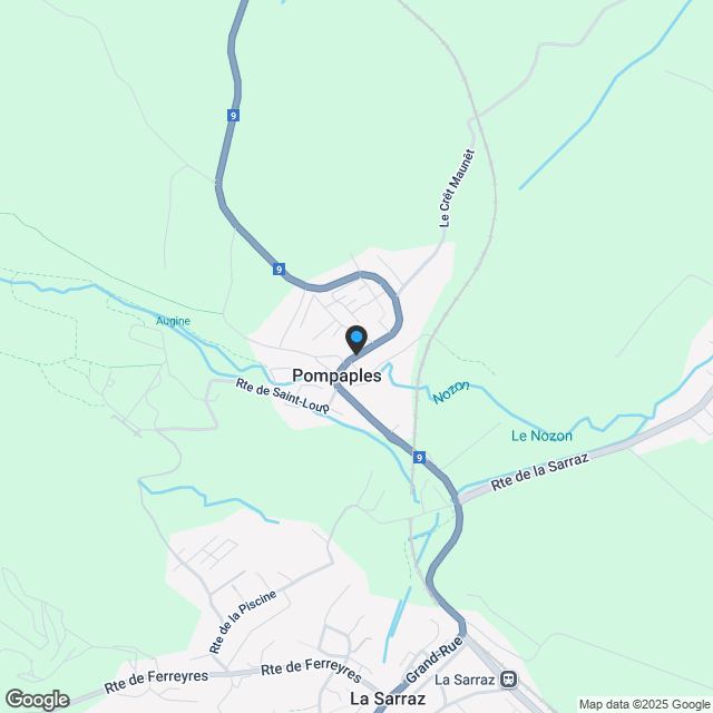 Appartement 3.5 pièces à Pompaples - Karte