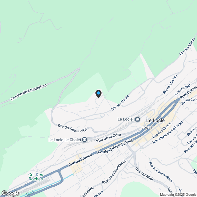 Deux villas mitoyennes Minergie à construire - Karte