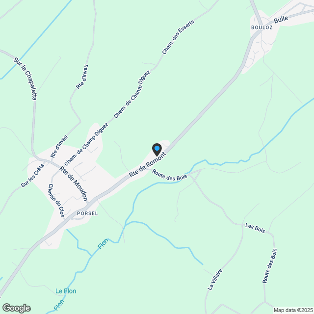 Für Investoren, schönes neues 2.5-Zimmer-Appartement im Dachgeschoss - Karte