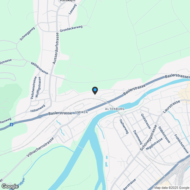 Neubau 2025 - Exklusive 4.5-Zimmer-Terrassenwohnung in Umiken - Karte