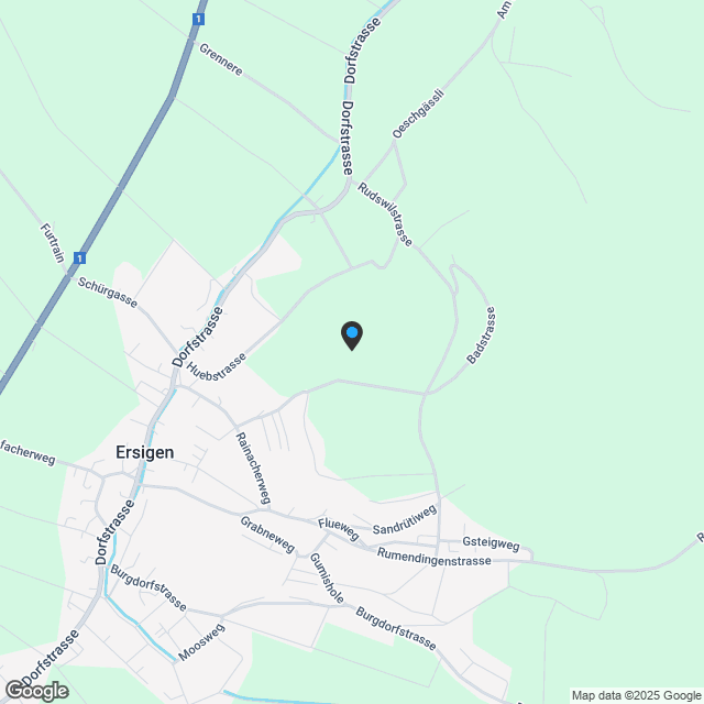 Neubau, 6.5 Zi. Einfamilienhaus an Hanglage mit toller Weitsicht - Karte