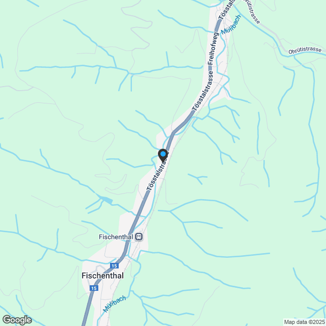 Einzigartiges Blockhaus – neu, modern und traumhaft schön - Karte