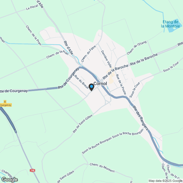 Prächtige 5.5-Zimmer-Villen mit schönem flachem Grundstück und freier Sicht - Karte