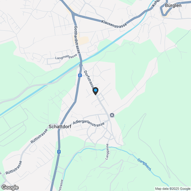 Neubau - 5.5-Zimmer-Einfamilienhaus (REFH) mit Bergpanorama in Schattdorf - Karte