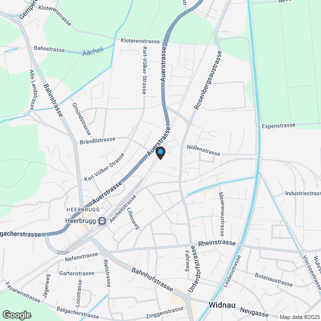 Traumhafte 4.5-Zimmer-Attikawohnung im Herz des Rheintal - Karte