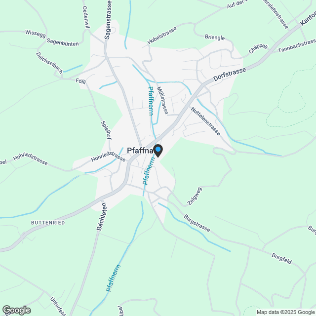 Leben am Bach in Pfaffnau - Karte