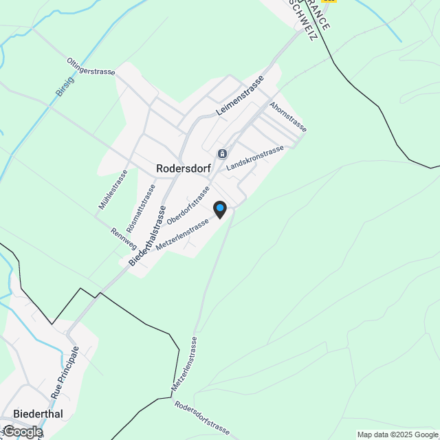 «The View» - Stilvolles Wohnen mit Weitblick in Rodersdorf - Karte