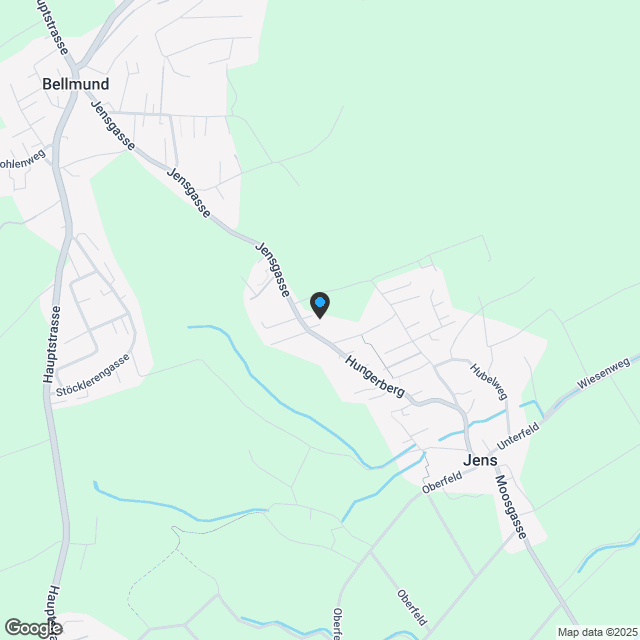 Modern, Clever & Aussichtsreich, in 2565 Jens entstehen drei hochwertige Upside-Down-Einfamilienhäuser mit Panoramasicht im lichtdurchfluteten Wohngeschoss im OG, Dusche en Suite im Schlafzimmer, DG … - Karte