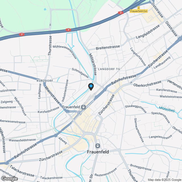 SEE YOU in Deinem neuen Zuhause. Neues Doppel EFH - Bezirk Frauenf - Karte