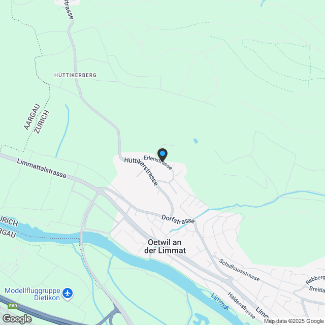 Zwei moderne Einfamilienhäuser bei Zürich – Bewilligtes Projekt mit Traumlage & bewilligtem Projekt - Karte