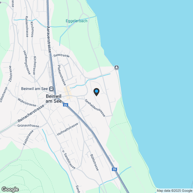 KOPIE - Neubauprojekt: Einfamilienhaus am Hallwilersee mit Traumsicht - Karte