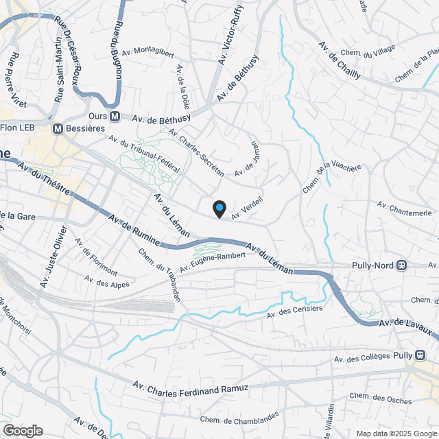 IN KRAFT ERLAUBT! Seltenes Privatgrundstück im Zentrum von Lausanne – neue High-End-Wohnungen - Karte