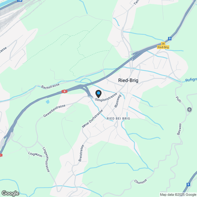 Exklusive 5.5-Zimmerwohnung mit traumhafter Aussicht - Karte