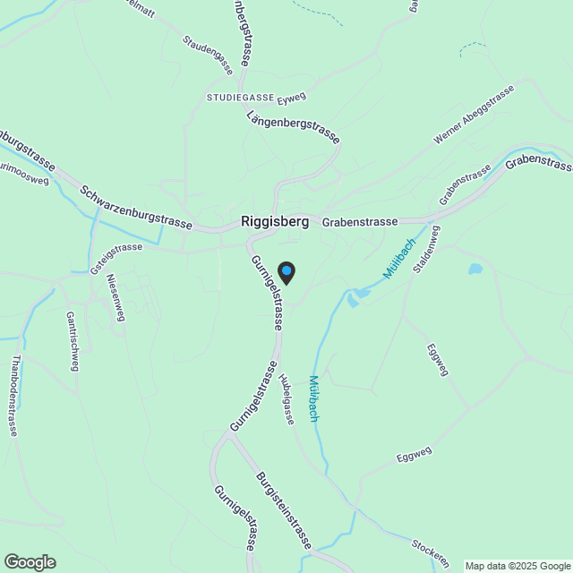 Neubauprojekt Gurnigelstrasse Riggisberg - Karte
