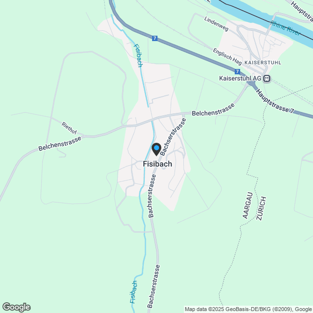 Naturnahes Wohnen in Fisibach: Moderne Eigentumswohnungen - Karte