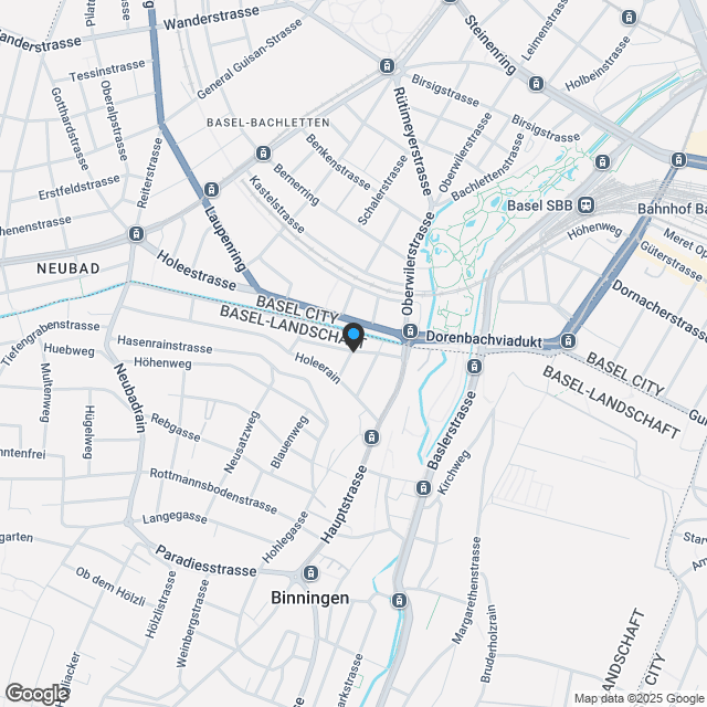 Exklusive 4.5 Zimmer-Wohnung an ruhiger und zentrumsnaher Lage - Karte