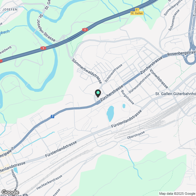 Erstvermietung, exklusive 3.5 Z-Wohnung in gehobenem Ausbaustandard - Karte