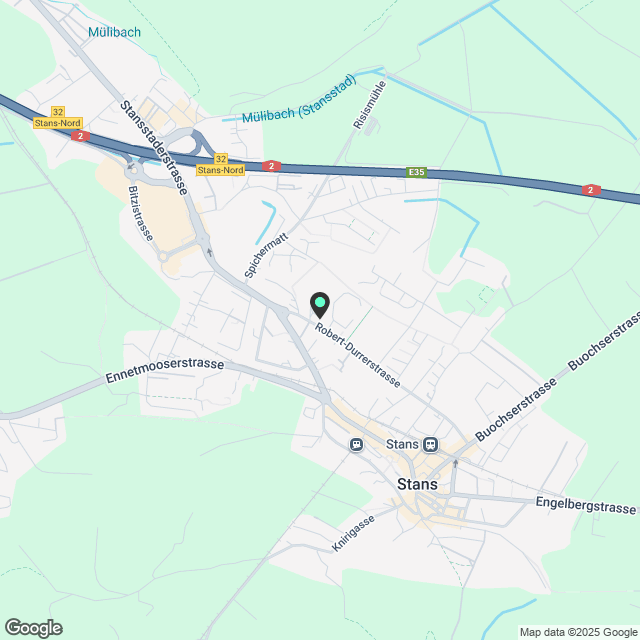 3 1/2 Zimmer Attika Wohnung - Karte