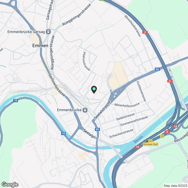 5.5 Zimmerwohnung - Karte