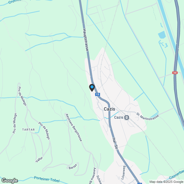 NEUBAU: 3.5-Zimmerwohnung in Cazis - Karte