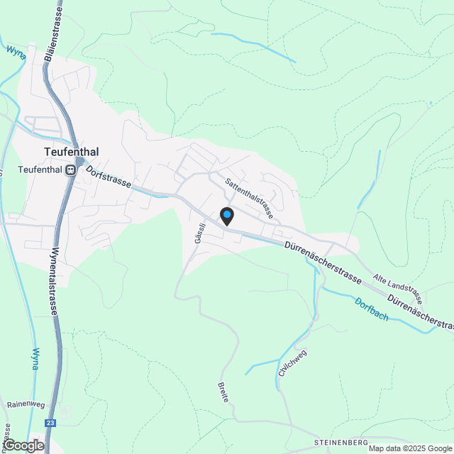 3.5-Zimmer-Wohnung - UNICO Teufenthal - Karte