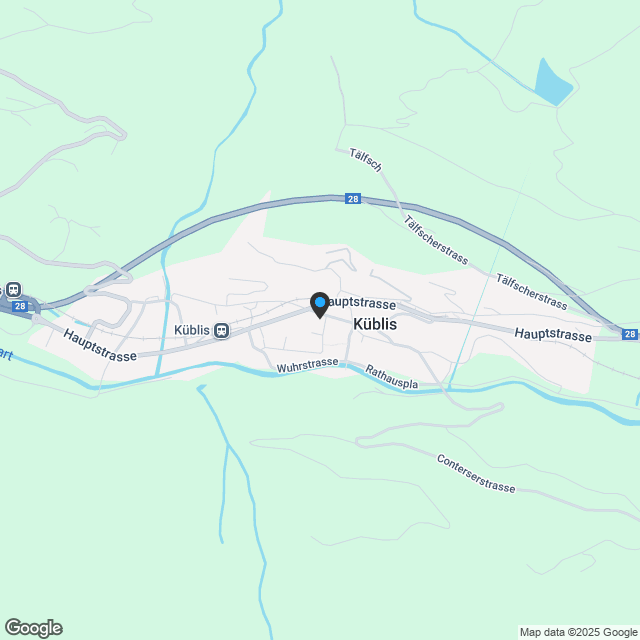 Moderne 4.5-Zimmer-Terrassenwohnung in Küblis - Karte