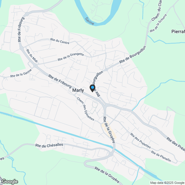 Attika mit Panoramablick, 10 Minuten von Freiburg entfernt - Karte