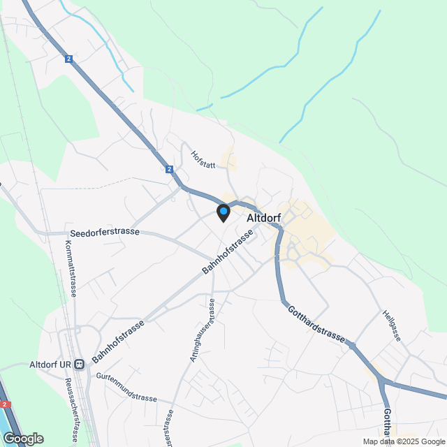 Bezugsfertige 3½-Zimmer Neubauwohnung im Zentrum von Altdorf - Karte