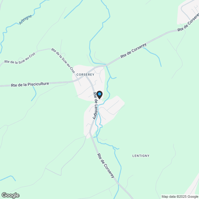 Großes Grundstück von über 3'300 m², ideal für Wohnbauprojekt - Karte