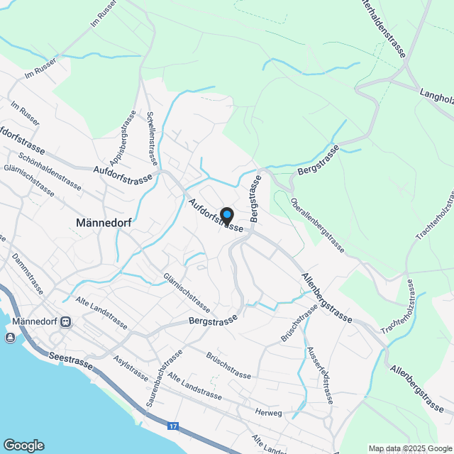 Maisonette-Dachwohnung mit Seesicht - Wohnen über den Dächern von Männedorf - Karte