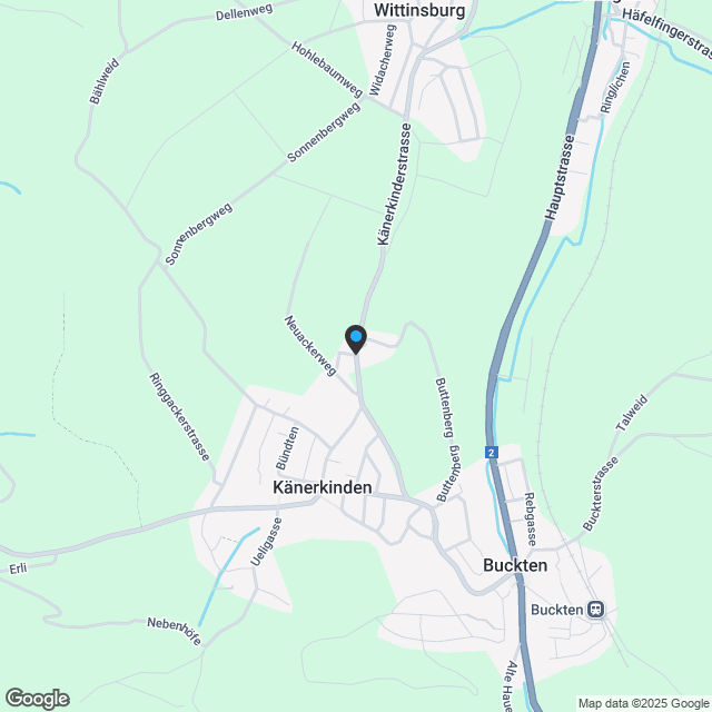 Neubauprojekt "FÜNF ZÄMME" (HAUS D) - Karte