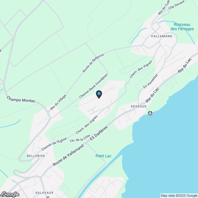 Exklusives Einzelvilla mit Panoramablick auf den See - Karte