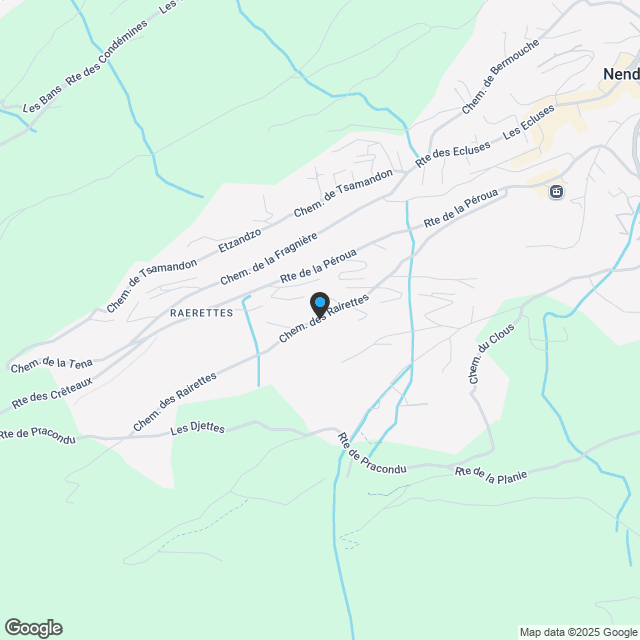 Chalet la Volpe - Karte