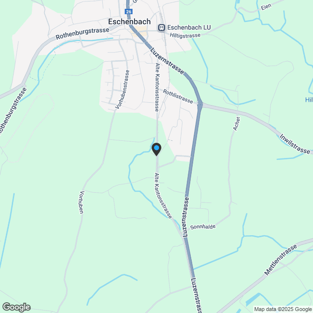 Reihen-Einfamilienhaus "C" - Blumenau am Dorfbach - Karte