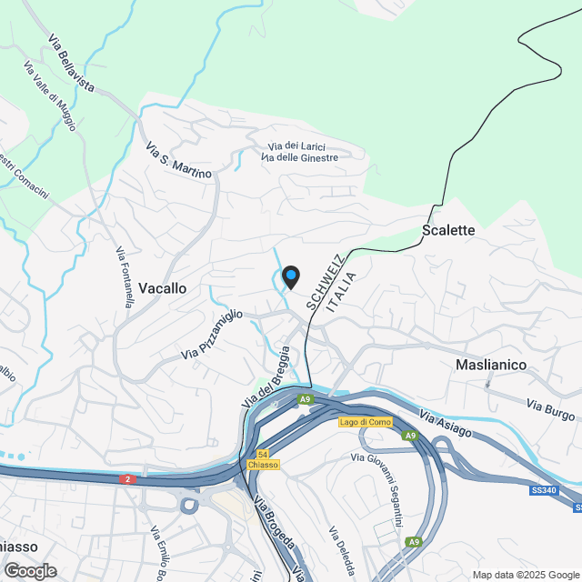 2.5-Zimmer-Wohnung in neuer Residenz nahe Comer See - Karte