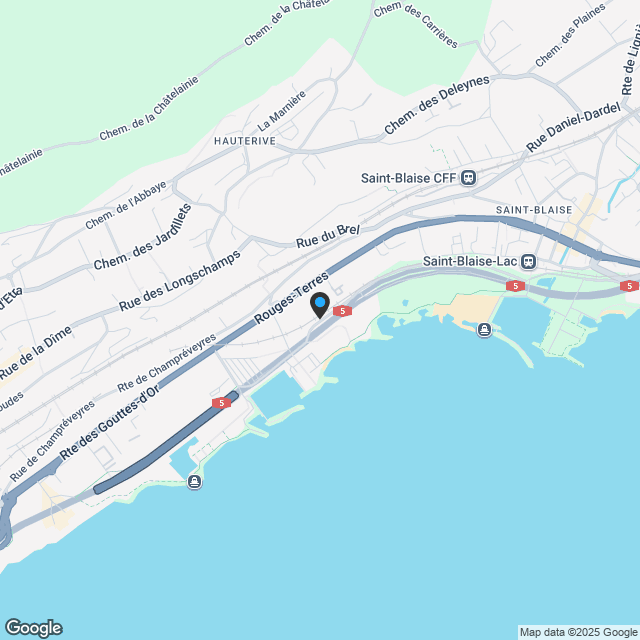 Résidence "Lumière Lac" - Karte