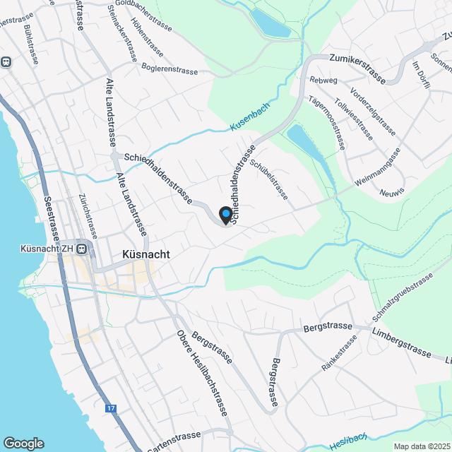 Ihre Attikawohnung in Küsnacht - Karte