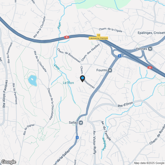 Dachgeschoss 5.5 Zimmer - Karte