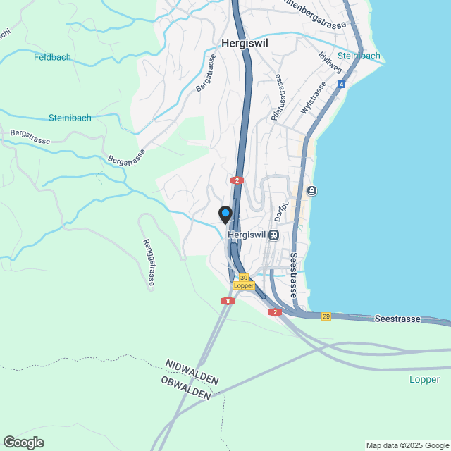 Mühlepark - Erstklassig mit spektakulärer Seesicht - Karte