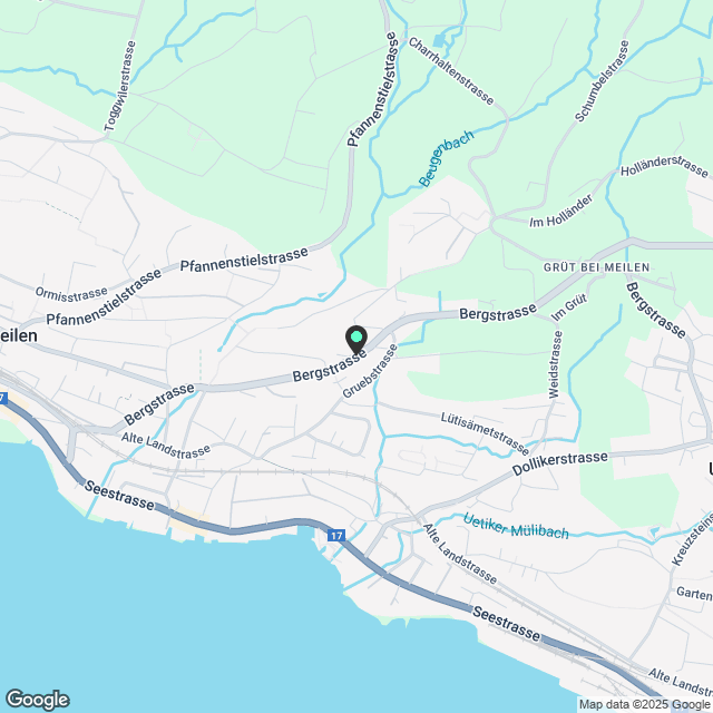 Moderne 2.5-Zimmer-Loft-Wohnung mit Seenähe in Meilen - Karte