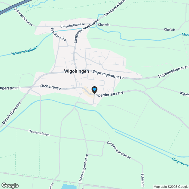 Geräumige und naturnahe Maisonettewohnung - Karte