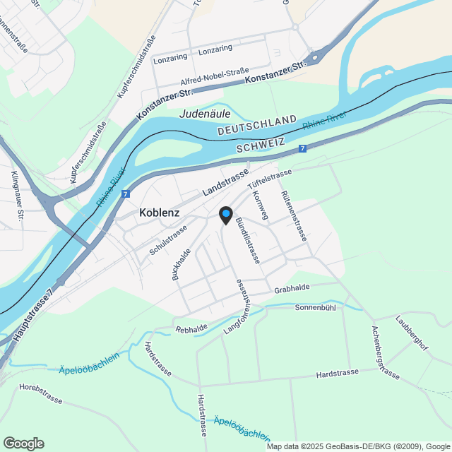 Modernes Neubauprojekt – Doppeleinfamilienhaus in familienfreundlicher Lage - Karte