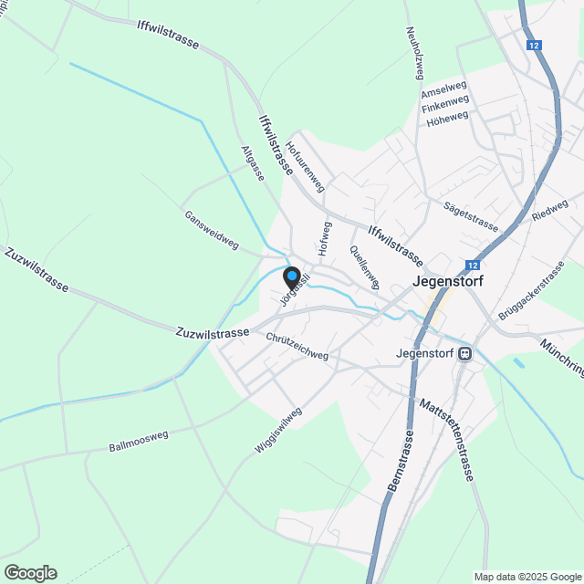 AM BÄCHLI: IHR TRAUMHAUS IN JEGENSTORF - Karte