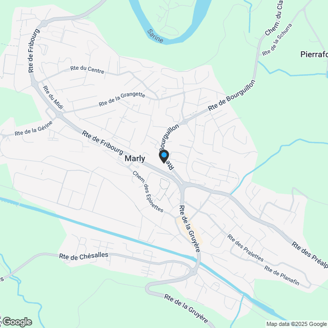 Penthouse mit Panoramablick 10 Minuten von Freiburg entfernt - Karte