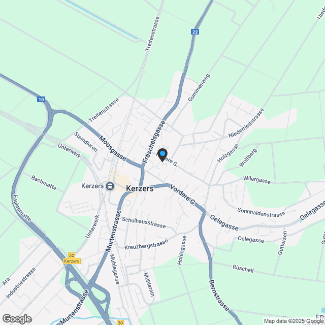 Neues Wohnen im alten Dorfkern - 3.5 Zimmer Wohnung 1. OG - Karte