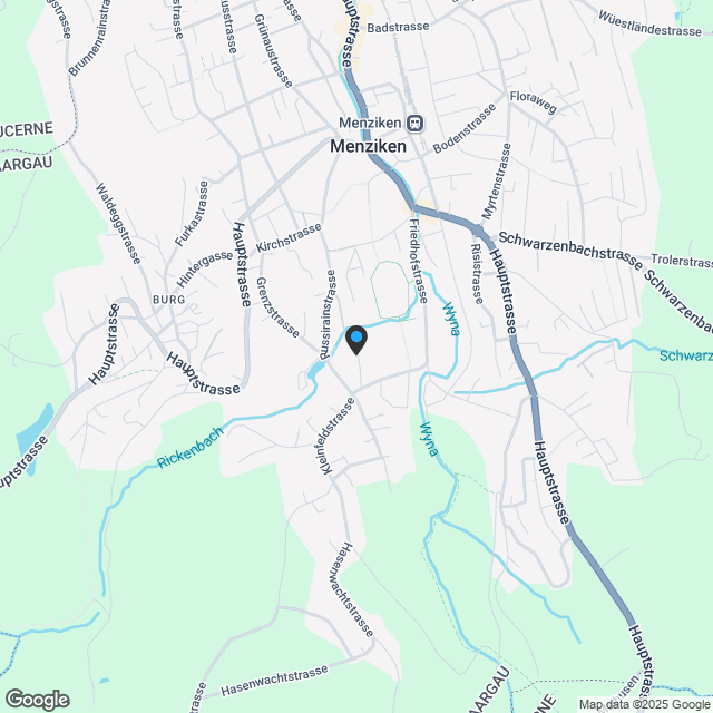 Ihr neues Zuhause mit Solarstrom - grossmatt-menziken.ch - Karte